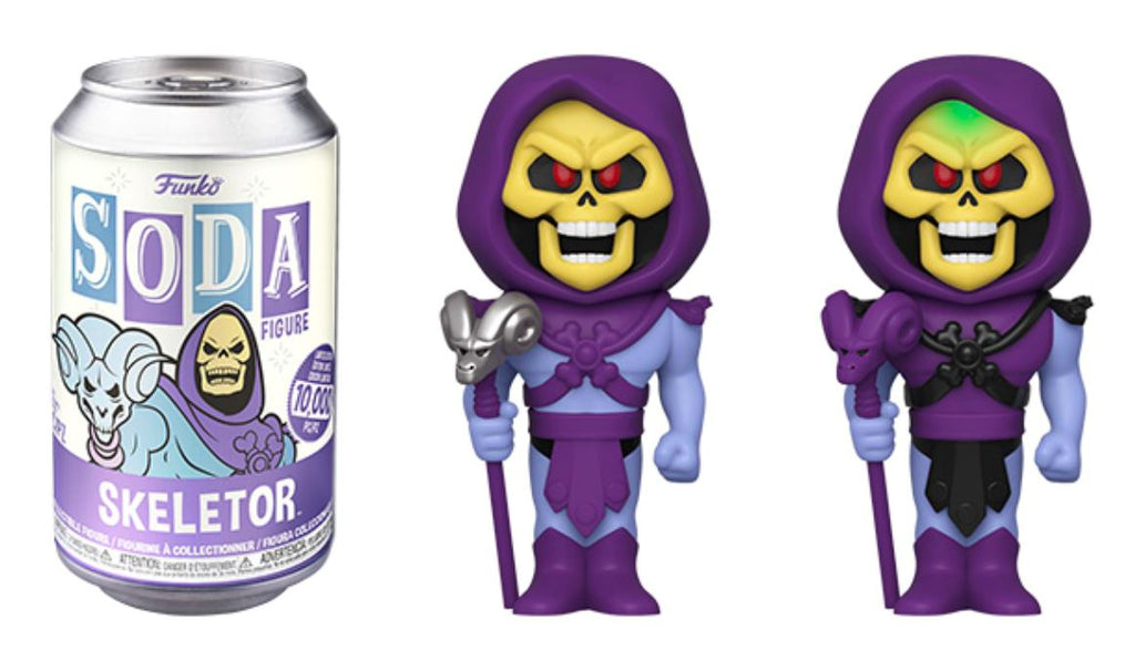 Funko Vinyl Soda Masters of the Universe Skeleton with Possible Chase PRE ORDER