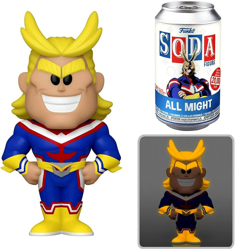 Funko Vinyl Soda My Hero Academia All Might with Possible Chase