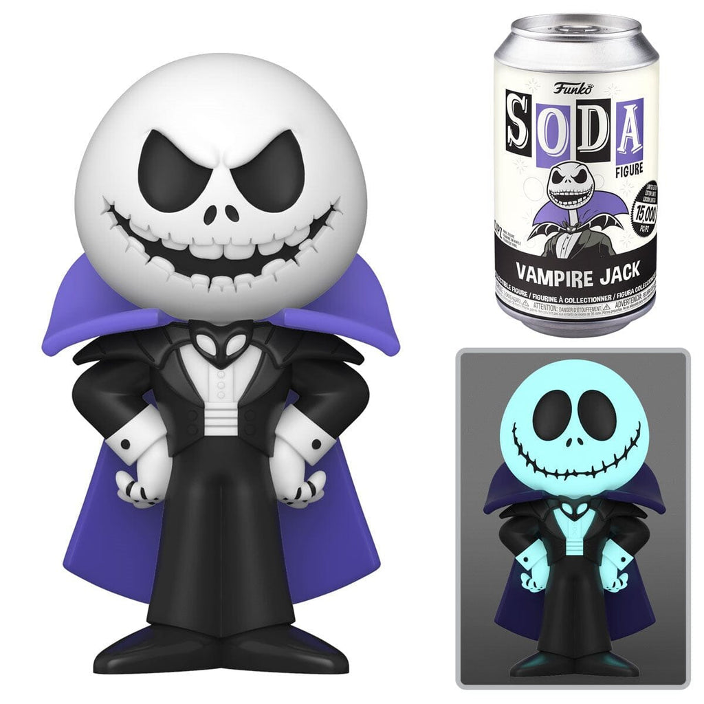 Funko Vinyl Soda Nightmare Before Christmas Vampire Jack Skellington with Possible Chase