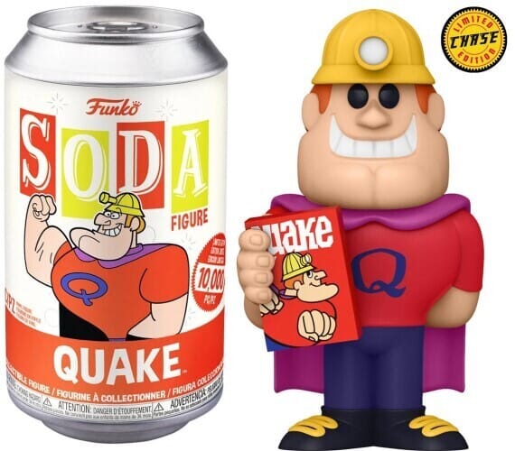 Funko Vinyl Soda Quake Chase (Opened Soda)