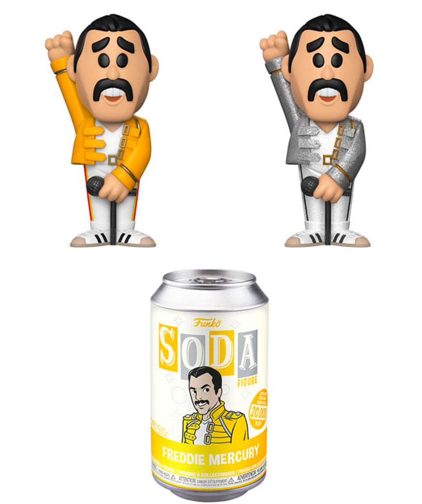 Funko Vinyl Soda Queen Freddie Mercury with Possible Chase 