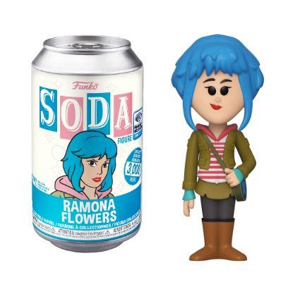 Funko Vinyl Soda Ramona Flowers (Scott Pilgrim) Wondercon (Official Sticker) Exclusive