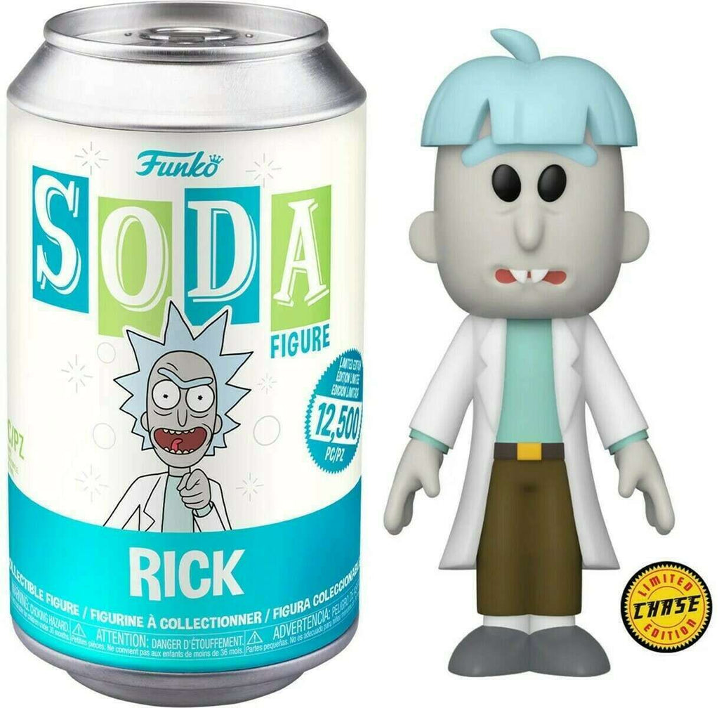 Funko Vinyl Soda Rick and Morty (Doofus Rick) Chase (Opened Soda)