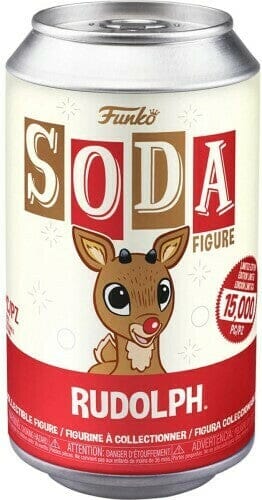Funko Vinyl Soda Rudolph with Possible Chase (15,000 PCS) Sealed