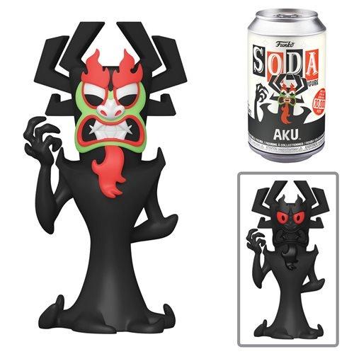 Funko Vinyl Soda Samurai Jack Aku with Possible Chase