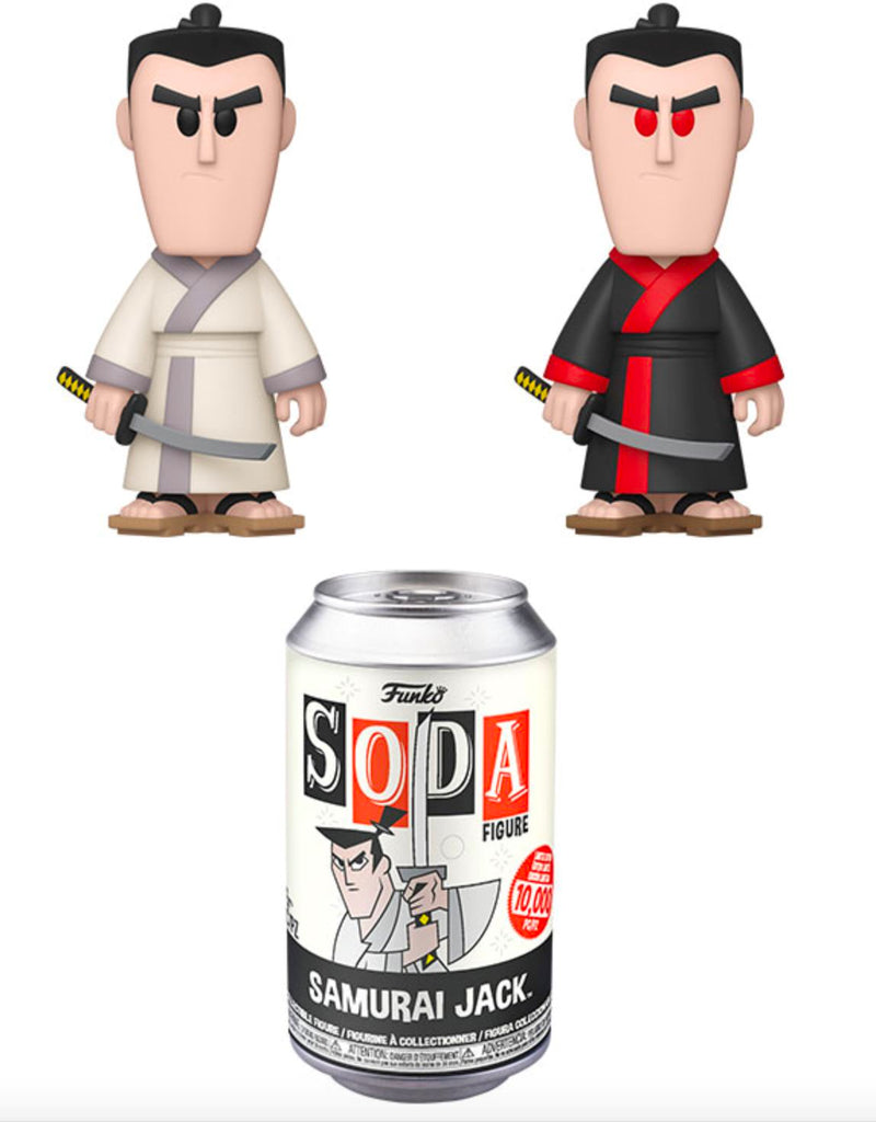 Funko Vinyl Soda Samurai Jack with Possible Chase 