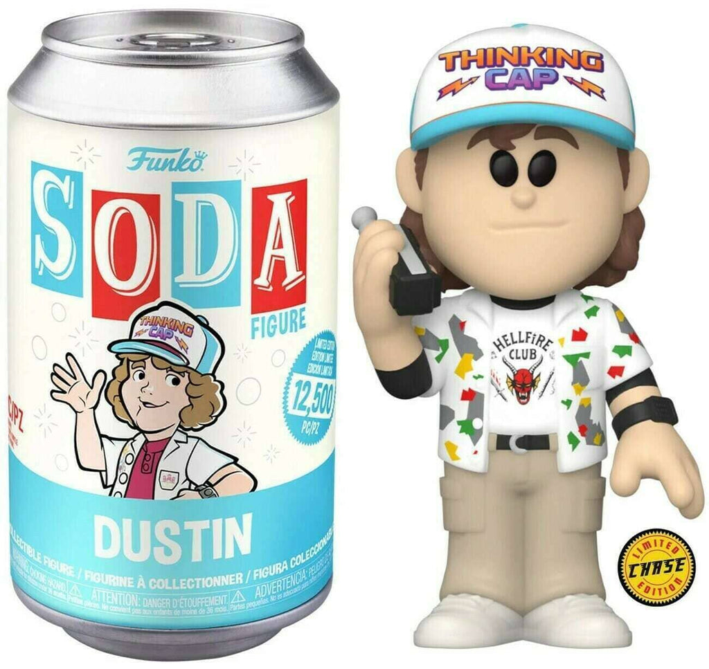 Funko Vinyl Soda Stranger Things Dustin w/Walkie Talkie Chase (Opened Soda)