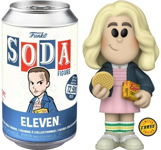 Funko Vinyl Soda Stranger Things Eleven w/Wig Chase (Opened Soda)