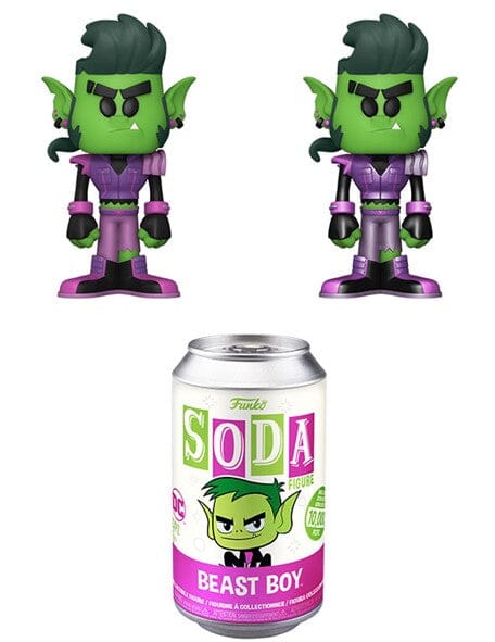 Funko Vinyl Soda Teen Titans Go! Beast Boy with Possible Chase