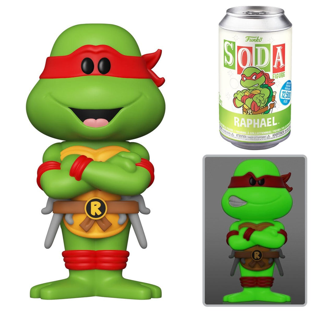 Funko Vinyl Soda Teenage Mutant Ninja Turtles (TMNT) Raphael with Possible Chase