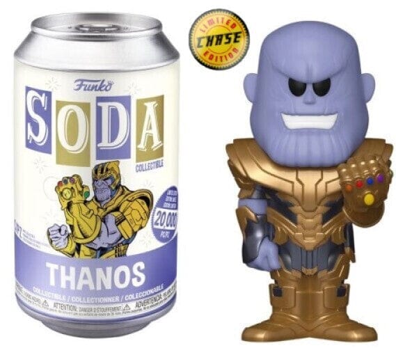 Funko Vinyl Soda Thanos Chase (Opened Soda)