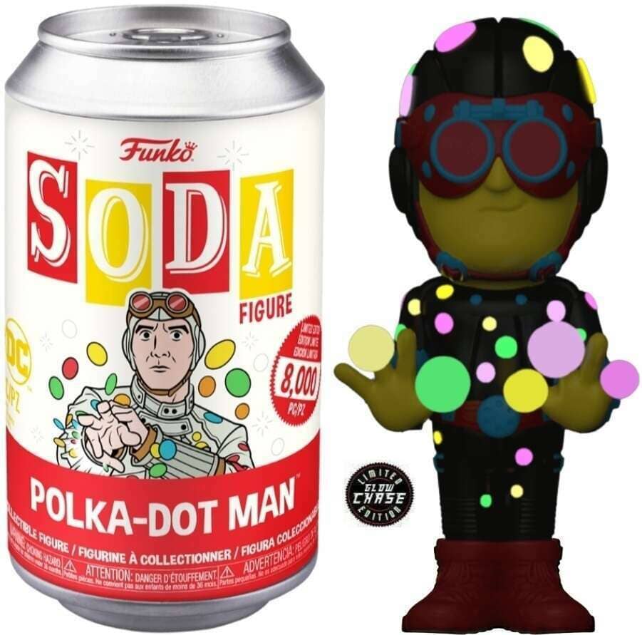 Funko Vinyl Soda The Suicide Squad Polka-Dot Man Glow Chase (Opened Soda)