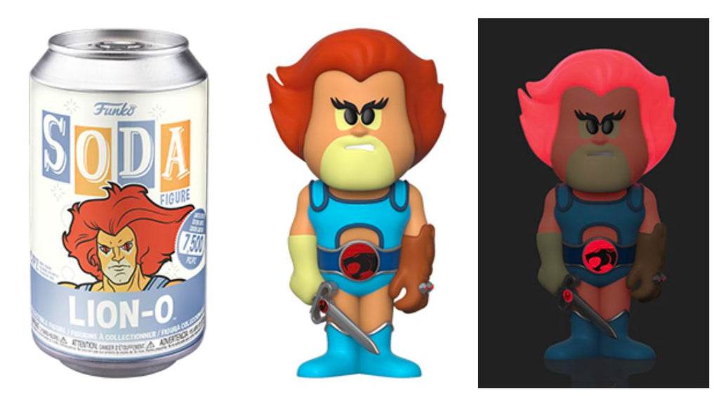 Funko Vinyl Soda Thundercats Lion-O with Possible Chase 