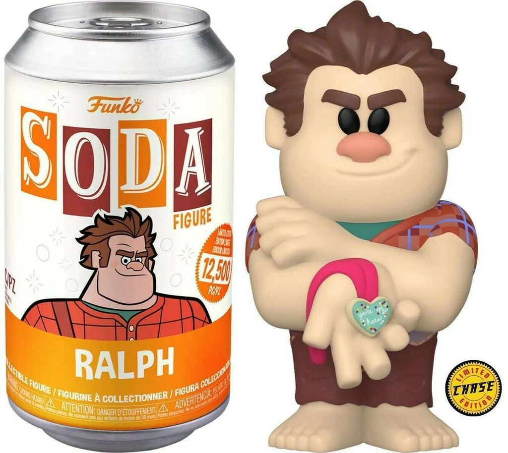 Funko Vinyl Soda Wreck-it-Ralph Ralph w/Cookie Medal Chase (Opened Soda)