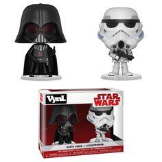 Funko Vynl Star Wars Darth Vader and Stormtrooper 2 Pack (Shelf Wear)