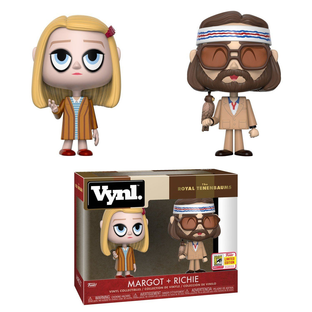 Funko Vynl The Royal Tenenbaums Margot and Richie SDCC Exclusive 2900 Pieces
