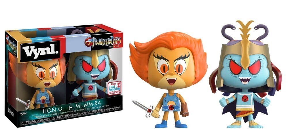 Funko Vynl Thundercats Lion-O and Mumm-Ra Fall Convention Exclusive 2 Pack