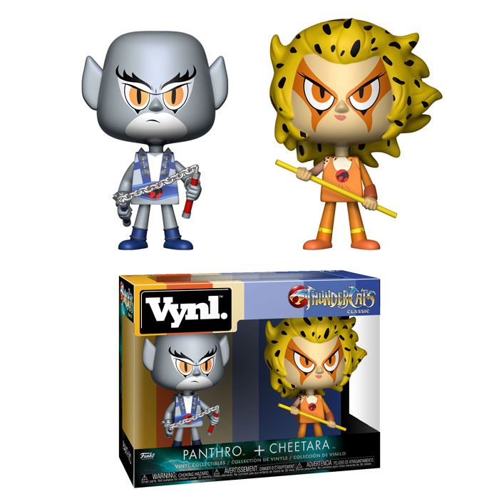 Funko Vynl Thundercats Panthro and Cheetara 2 Pack