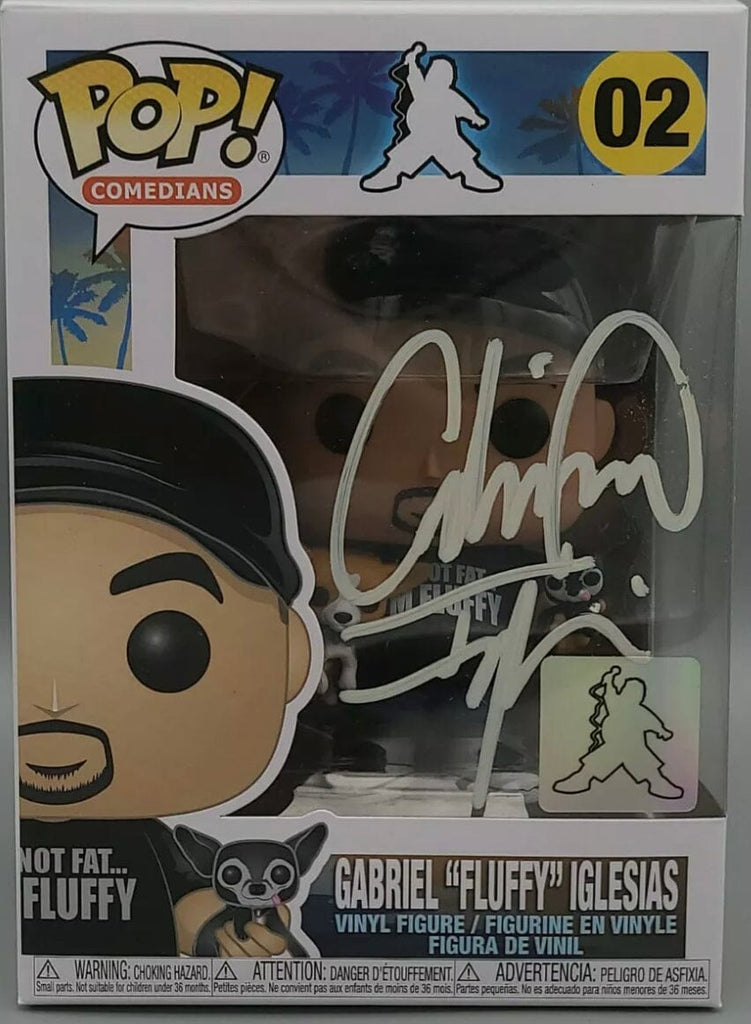 Gabriel “Fluffy” Iglesias Signed Autographed Funko Pop! #02