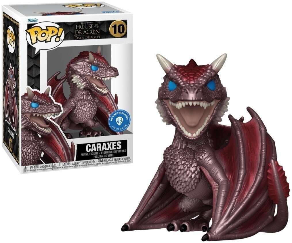 Game Of Thrones House Of The Dragon Caraxes (Metallic) Exclusive Funko Pop! #10