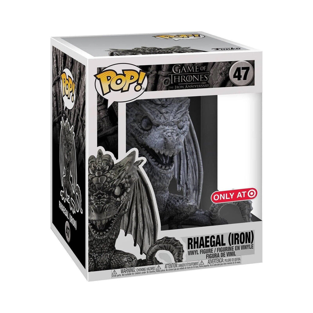 Game of Thrones Rhaegal Dragon (Iron) 6-Inch Exclusive Funko Pop! #47