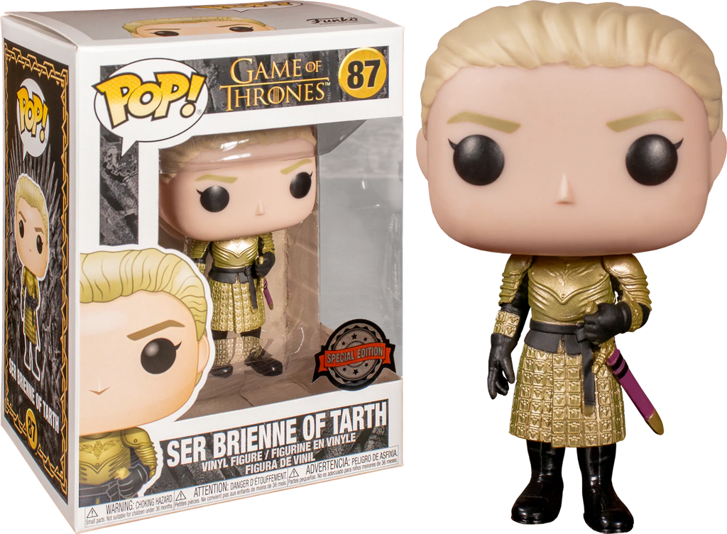 Game of Thrones Series Brienne of Tarth Special Edition Funko Pop! #87