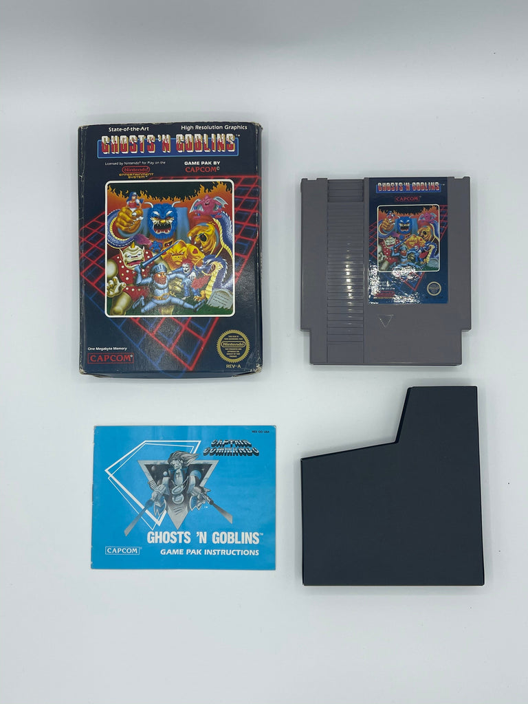 Ghosts N Goblins for the Nintendo Entertainment System (NES) Game (Complete in Box)
