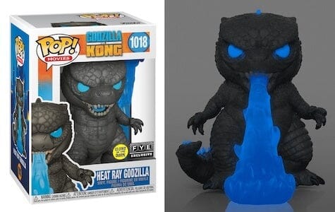 Godzilla vs Kong Heat Ray Godzilla Glow Exclusive Funko Pop! #1018