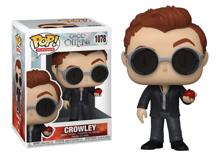 Good Omens Crowley (w/ Apple) Funko Pop #1078 | Undiscovered