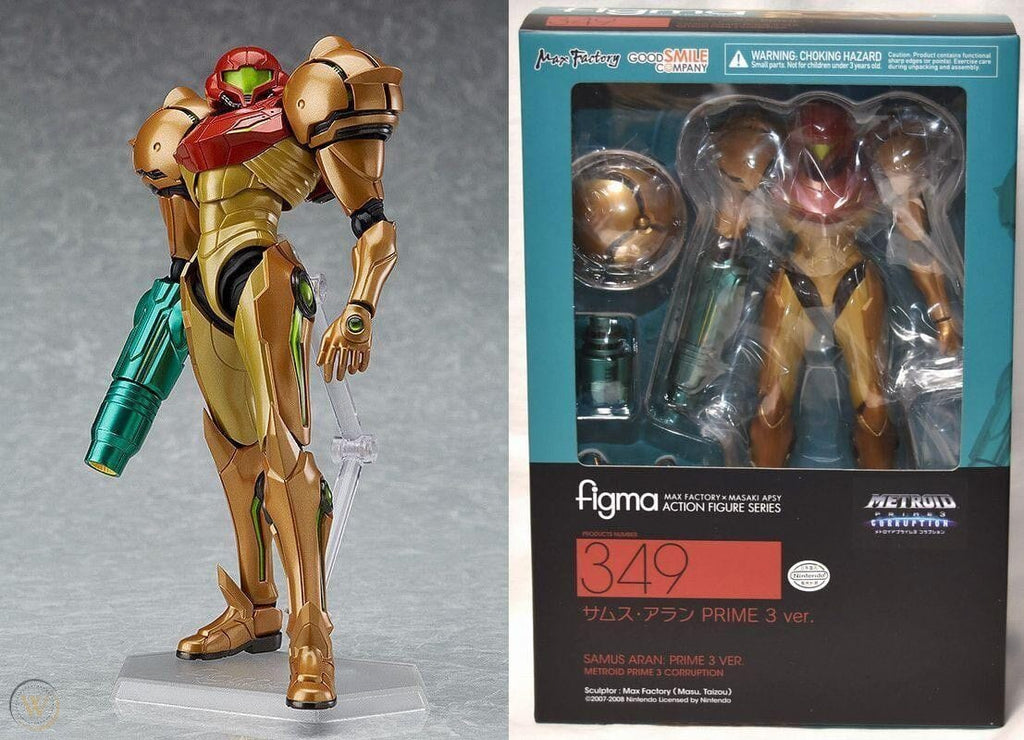 Figma N°133 Good Smile Company Metroid Samus Aran Japan (Neuf - New Figma N°133 Good Smile Company Metroid Samus Aran Japan (Neuf - New