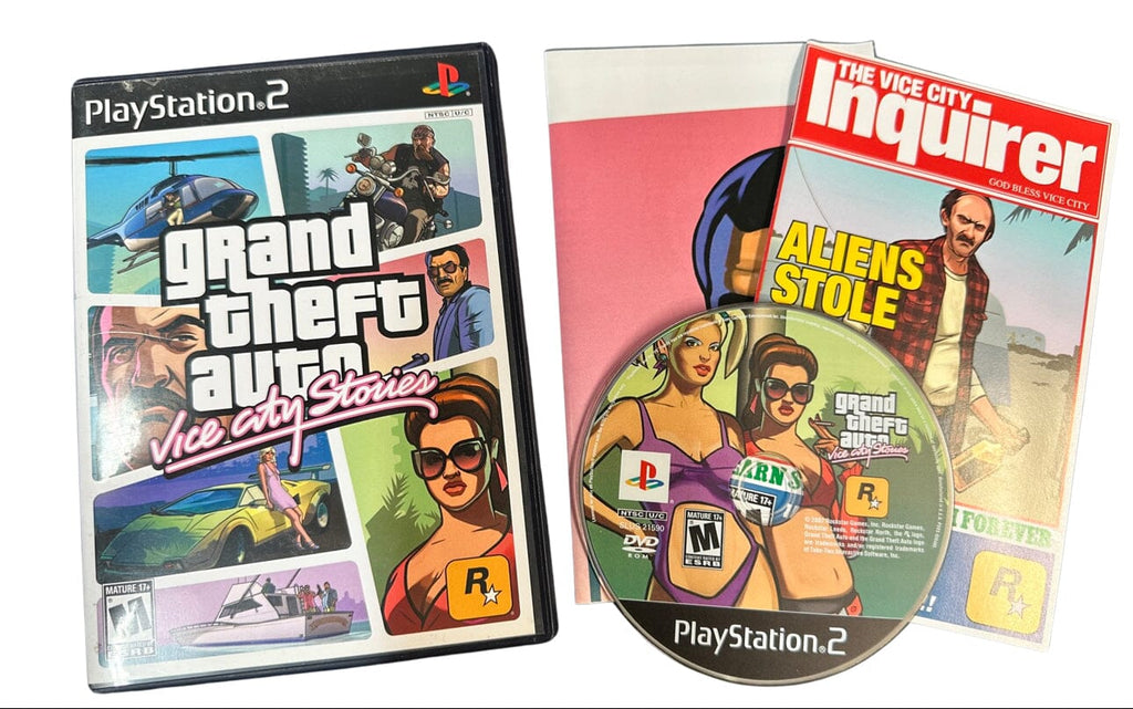 Grand Theft Auto - Vice City Stories ROM - PS2 Download - Emulator Games