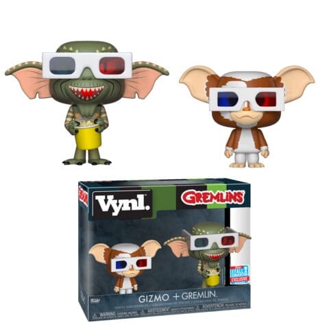 Gremlins Gizmo & Gremlin with 3D Glasses Fall Convention Exclusive Funko Vynl 