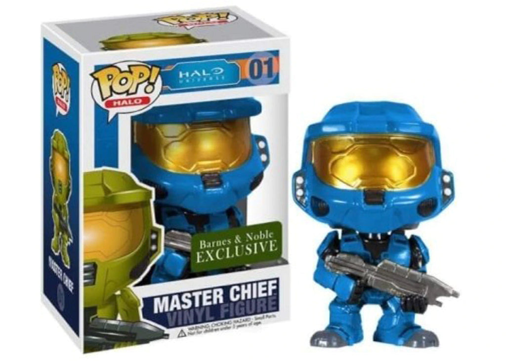 Halo Master Chief (Blue Spartan) Exclusive Funko Pop! #01