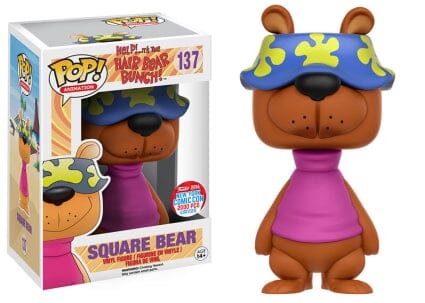 Hanna Barbera Hair Bear Bunch Square Bear Exclusive Funko Pop! #137 (2000 pcs)