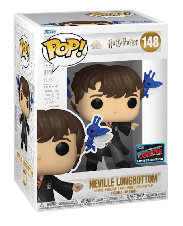 Harry Potter Neville Longbottom NYCC (Official Sticker) Exclusive Funko Pop! #148