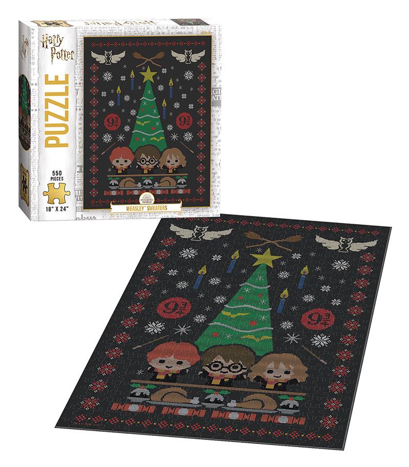 Harry Potter Weasley Sweaters 550 Piece Puzzle
