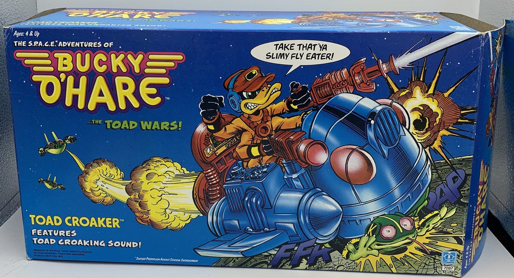 Hasbro Bucky O'Hare Toad Croaker Vehicle Playset Vintage Action Figure