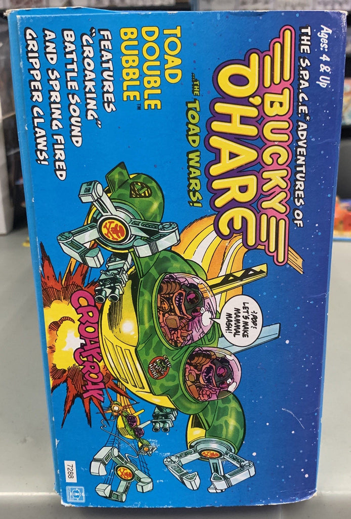 Hasbro Bucky O'Hare Toad Double Bubble New and Sealed Vehicle Playset Vintage Action Figure Vehicle Hasbro 