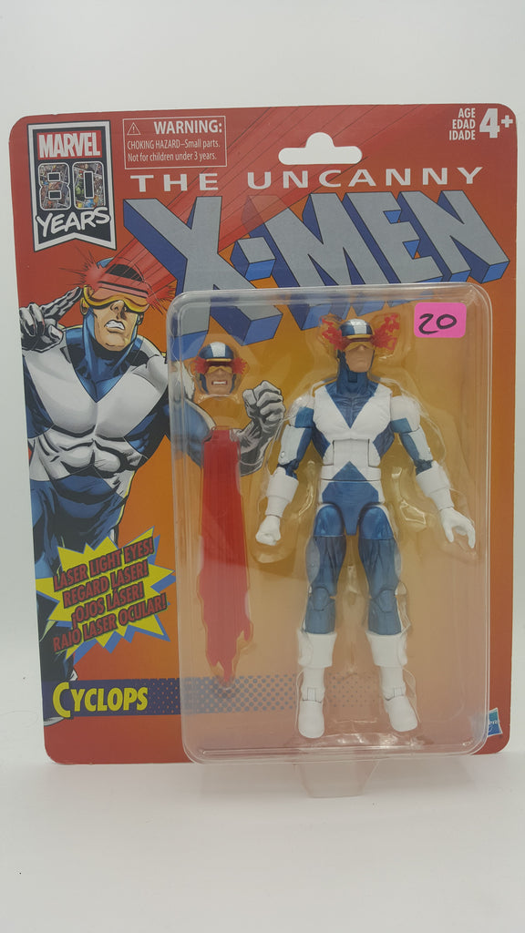 Hasbro Marvel Comics The Uncanny X-men Cyclops with Laser Light Eyes