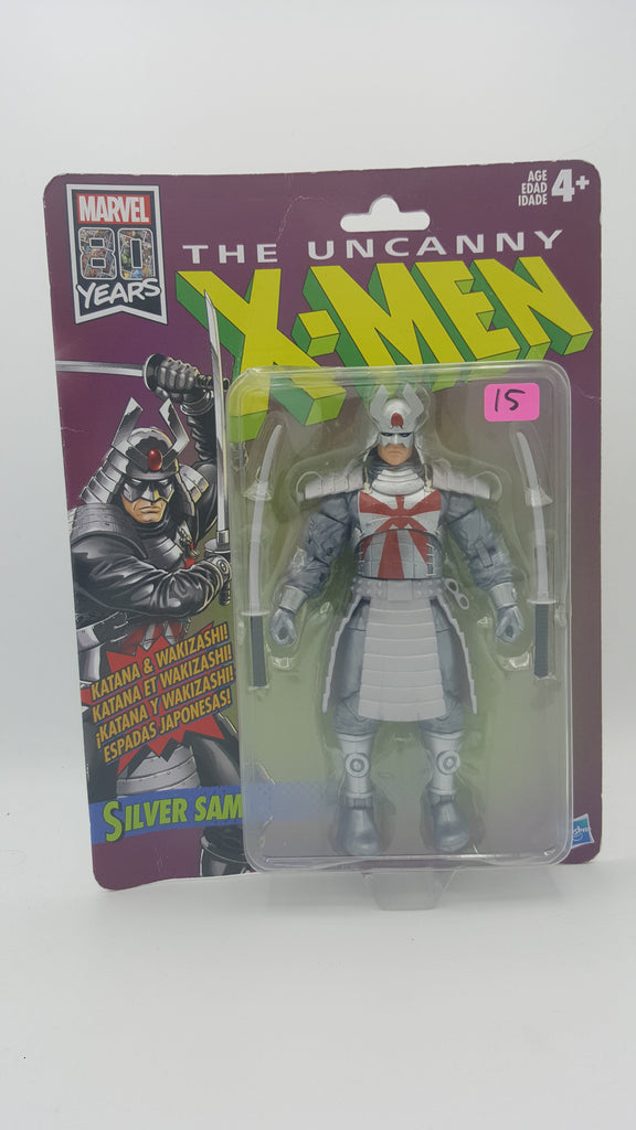 Hasbro Marvel Comics The Uncanny X-men Silver Samurai with Katana and Wakizashi