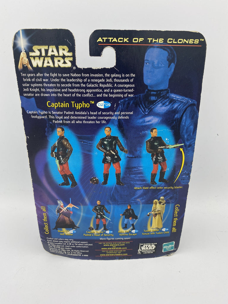 Hasbro Star Wars Attack of the Clones Captain Typho (Bubble Falling Off) Action Figure Hasbro 