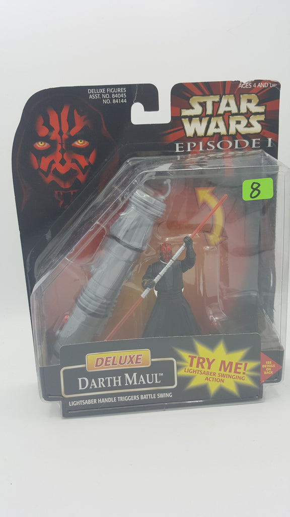 Hasbro Star Wars Episode I The Phantom Menace Darth Maul Deluxe with Lightsaber Handle