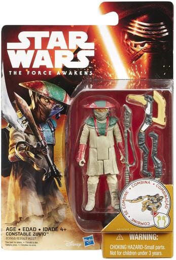 Hasbro Star Wars Force Awakens Constable Zuvio Action Figure