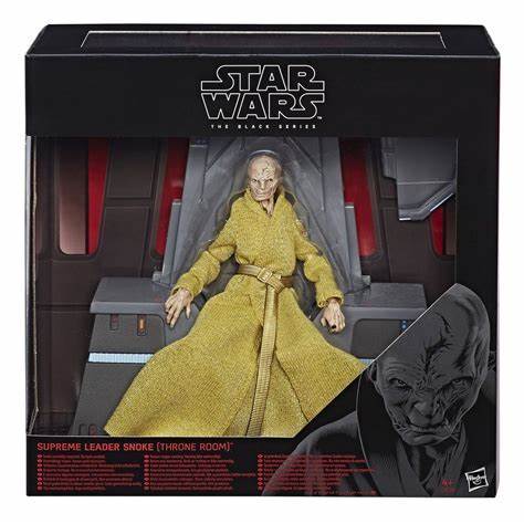 Hasbro Star Wars The Black Series Supreme Leader Snoke in Throne Room Figure