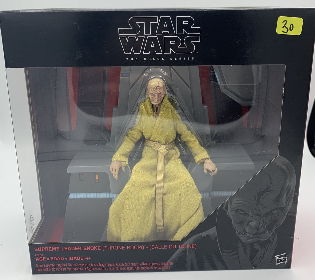 Hasbro Star Wars The Black Series Supreme Leader Snoke in Throne Room Figure Action Figure Undiscovered Realm 