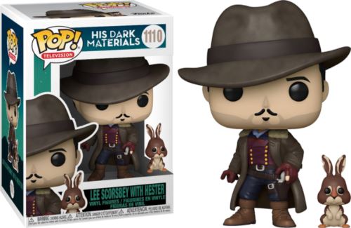 HIs Dark Materials Lee Scoresby w/ Hester Funko Pop! #1110