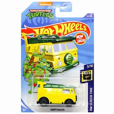 Hot Wheels Teenage Mutant Ninja Turtles Party Wagon (HW Screen Time)