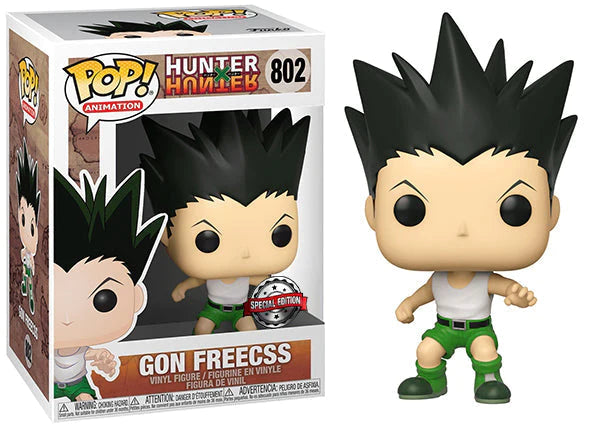 Hunter X Hunter Gon Freecss Exclusive Funko Pop! #802 (Special Edition Sticker)