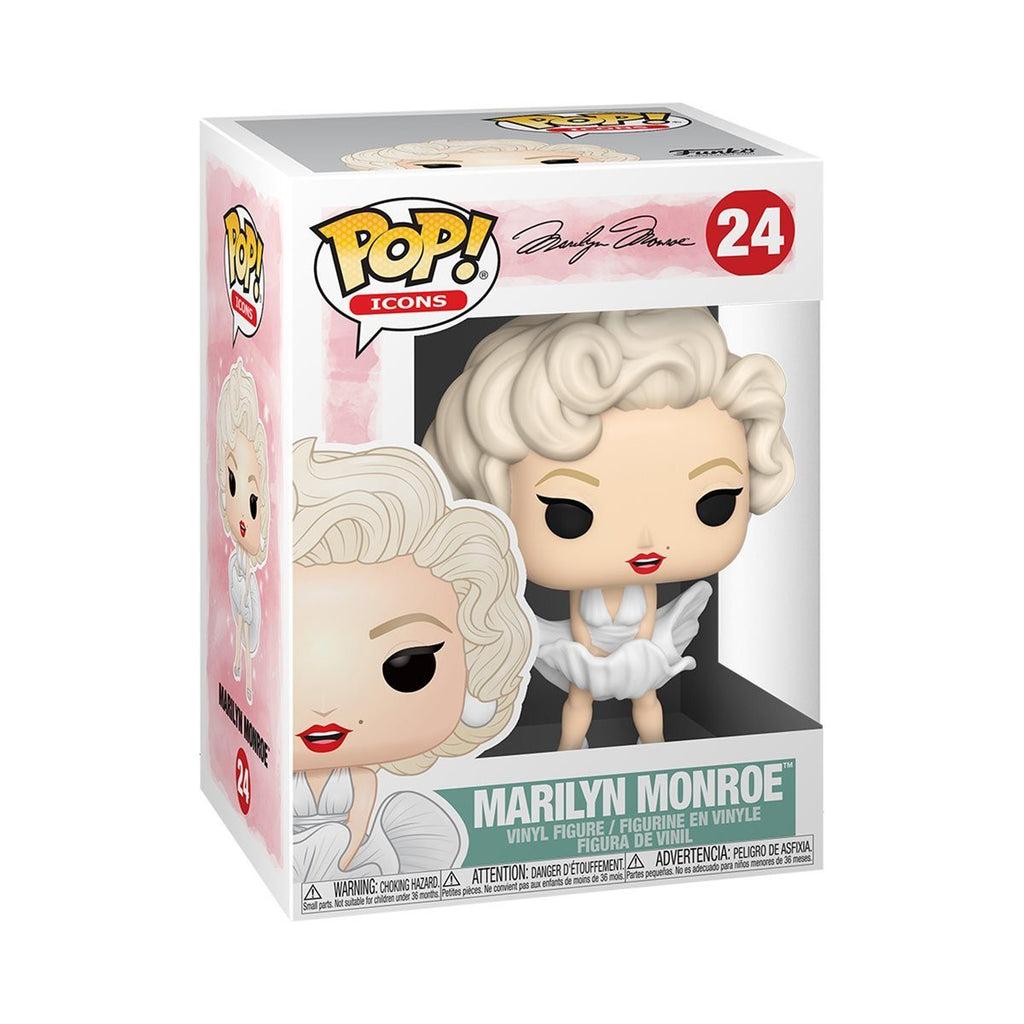 Icons Funko Pop! Marilyn Monroe White Dress #24