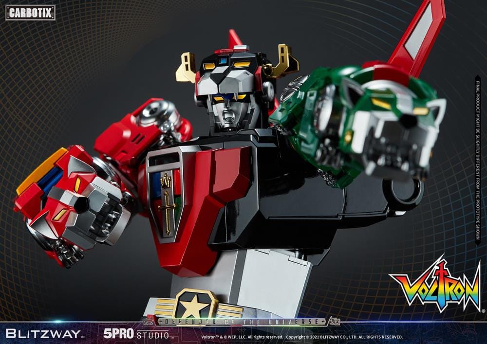(In Stock!) Blitzway Voltron: Defender of the Universe Carbotix Series - Undiscovered Realm